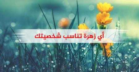 اختبار اي وردة تناسب شخصيتك